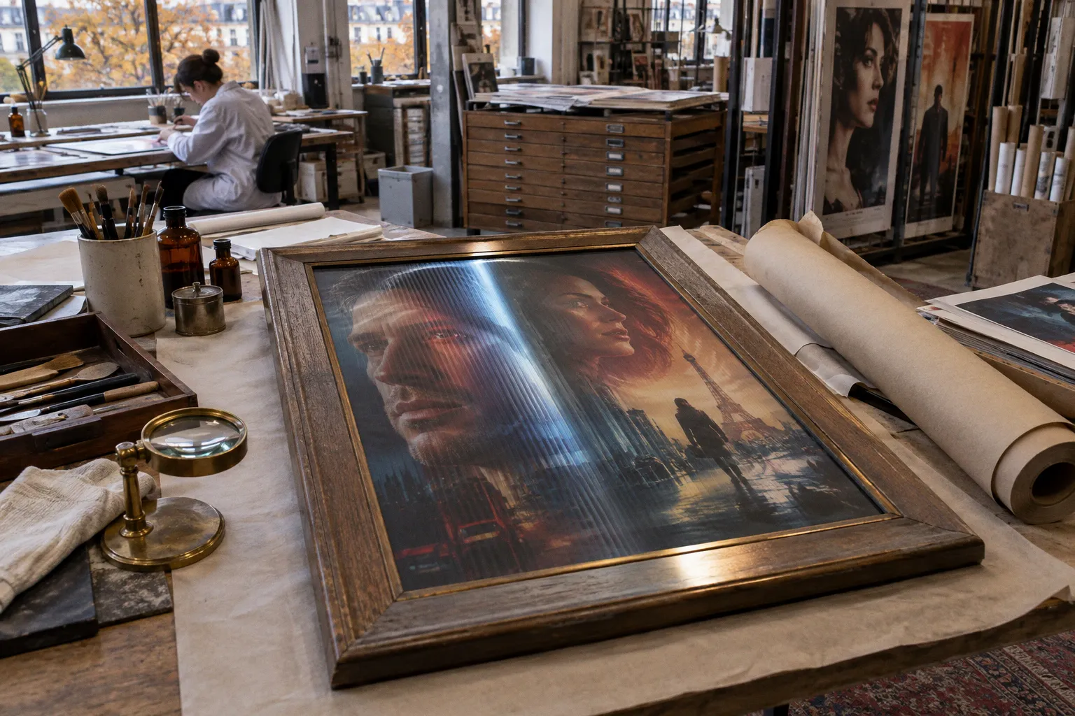 Affiches de films holographiques : pourquoi l'effet lenticulaire fascine