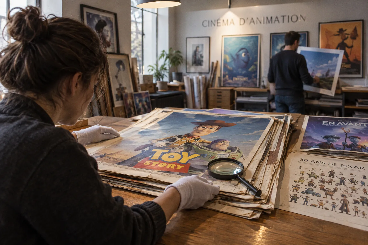 Affiches Pixar : l'évolution du style visuel au fil des décennies