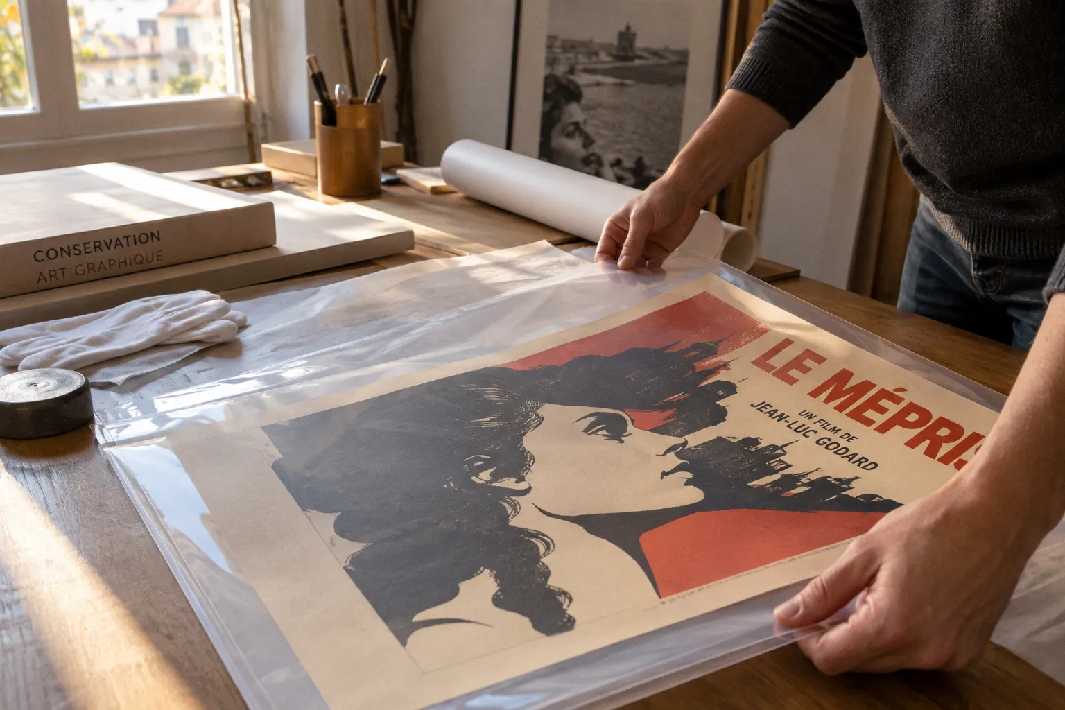Conservation des affiches sérigraphiées : mon retour d'expérience