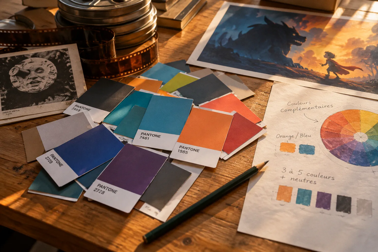 Palette de couleurs : pourquoi les affiches d'animation captivent
